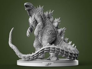 3D打印服务厂家深度解析 哥斯拉模型如何成就“扛扛的”打印效果